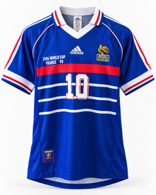 Maillot France 1998 Domicile – Zidane #10