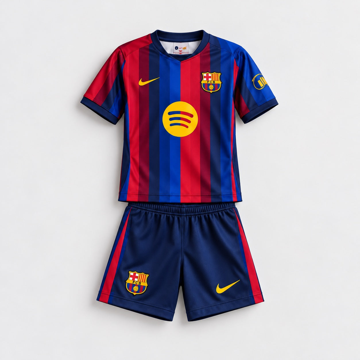 Ensemble enfant FC Barcelone avec maillot et short