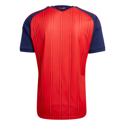 Maillot Espagne 2026 domicile — vue de dos