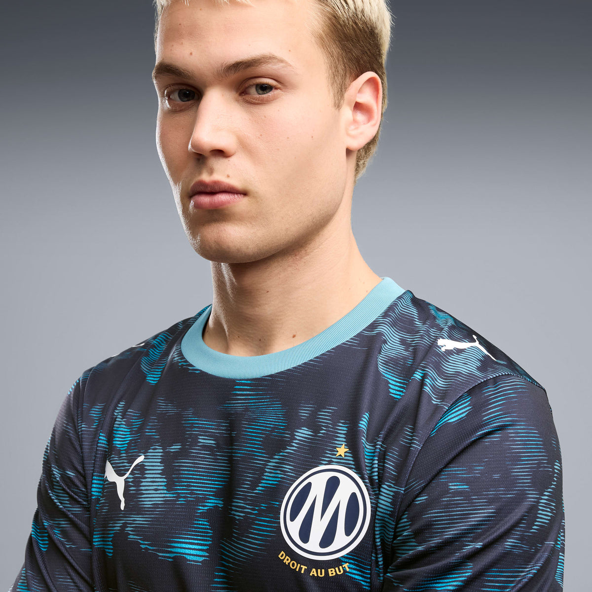 Maillot Olympique de Marseille 2026/27 extérieur — visuel de détail