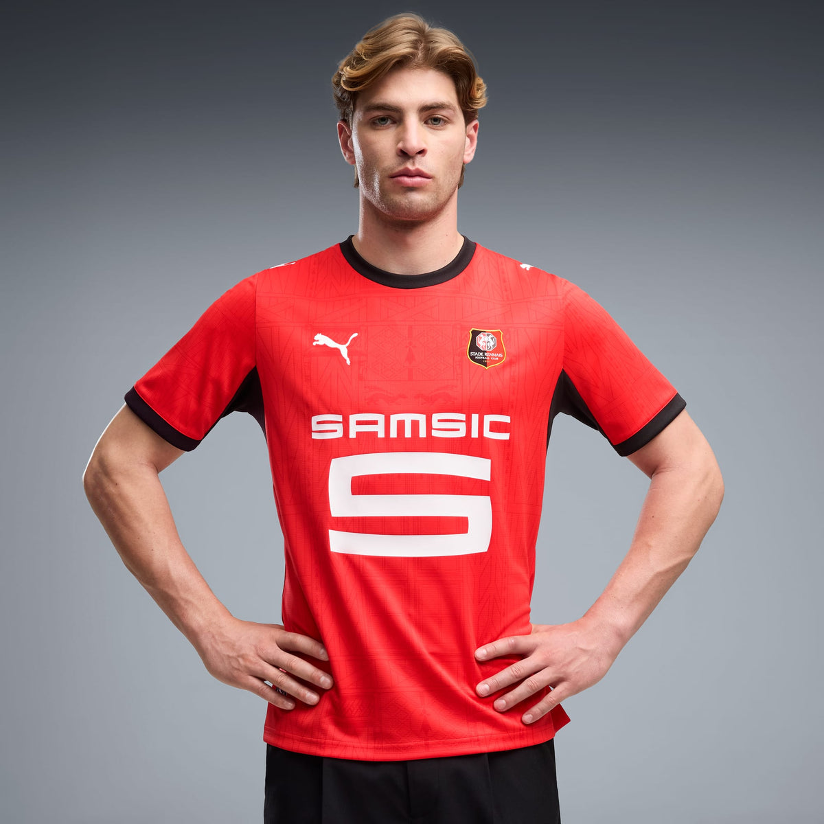 Maillot Stade Rennais 2026/27 domicile — porté