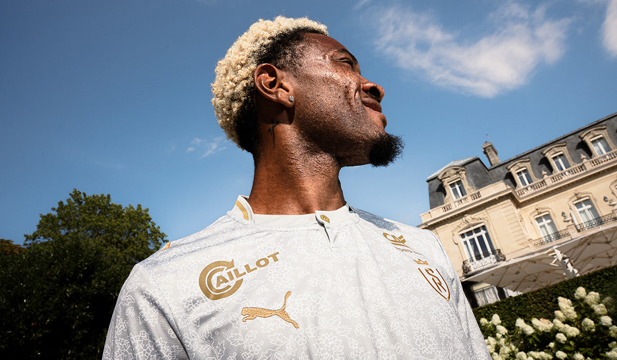 Maillot Stade de Reims 2026/27 extérieur — porté