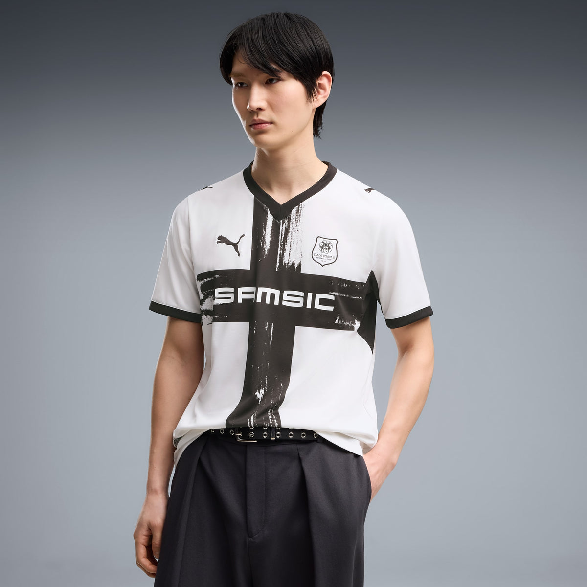 Maillot Stade Rennais 2026/27 extérieur — porté