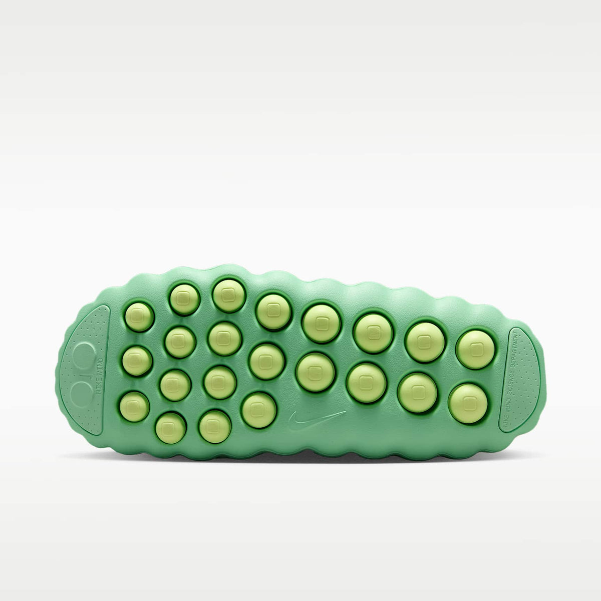 Nike Mind 001 Cucumber Calm – semelle et points de pression