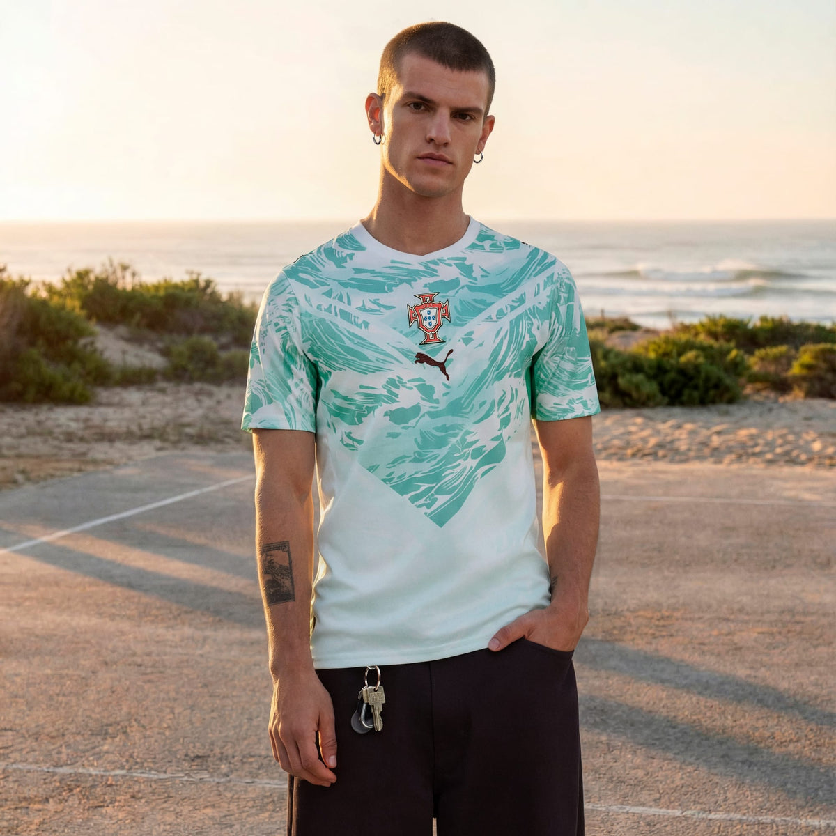 Maillot Portugal 2026 extérieur — porté