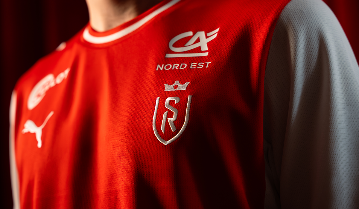 Maillot Stade de Reims 2026/27 domicile — visuel de détail