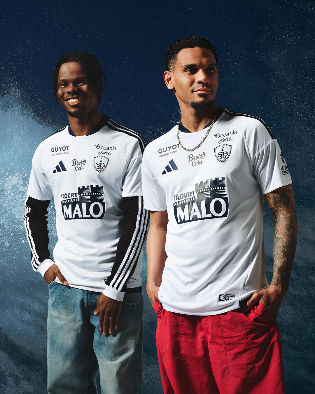 Maillot Brest 2026/27 extérieur — porté