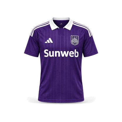Maillot Anderlecht 2026/27 domicile mauve vue de face