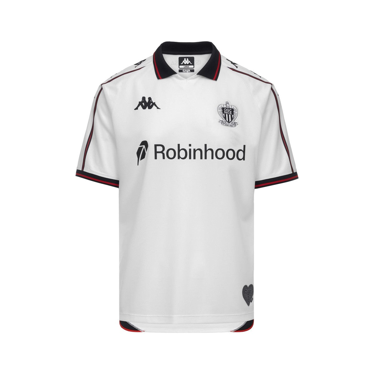 Maillot OGC Nice 2026/27 extérieur — vue de face