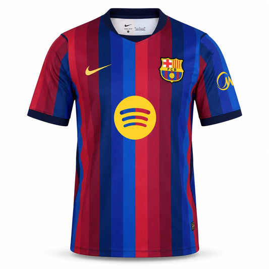 Maillot Barça enfant 2026/27 domicile, rayures blaugrana