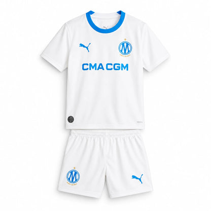 Ensemble OM Enfant 2026/27 domicile : maillot et short inclus
