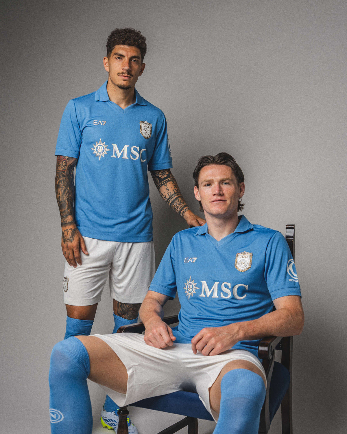 Maillot Naples 2026/27 domicile — porté