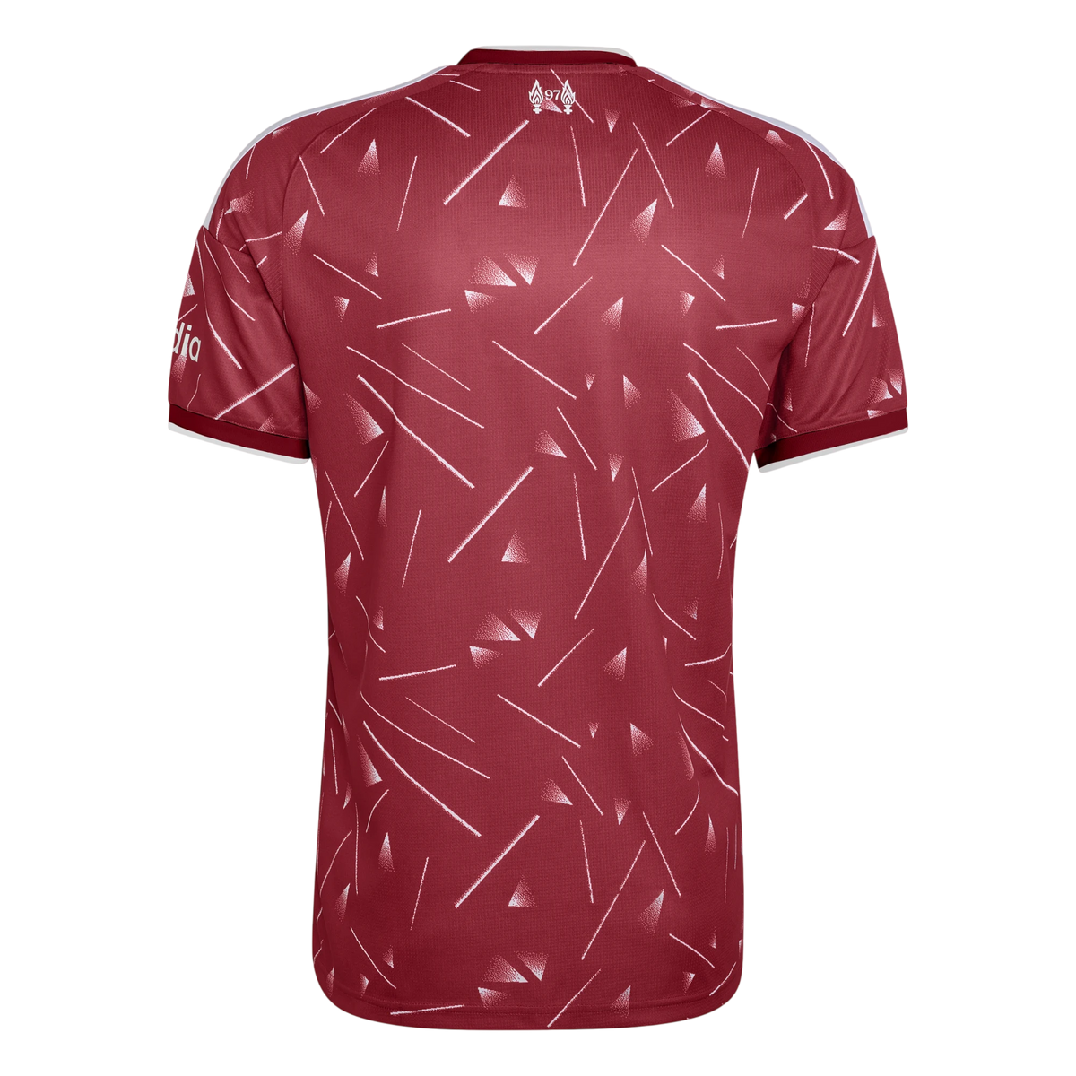 Maillot Liverpool 2026/27 domicile — vue de dos