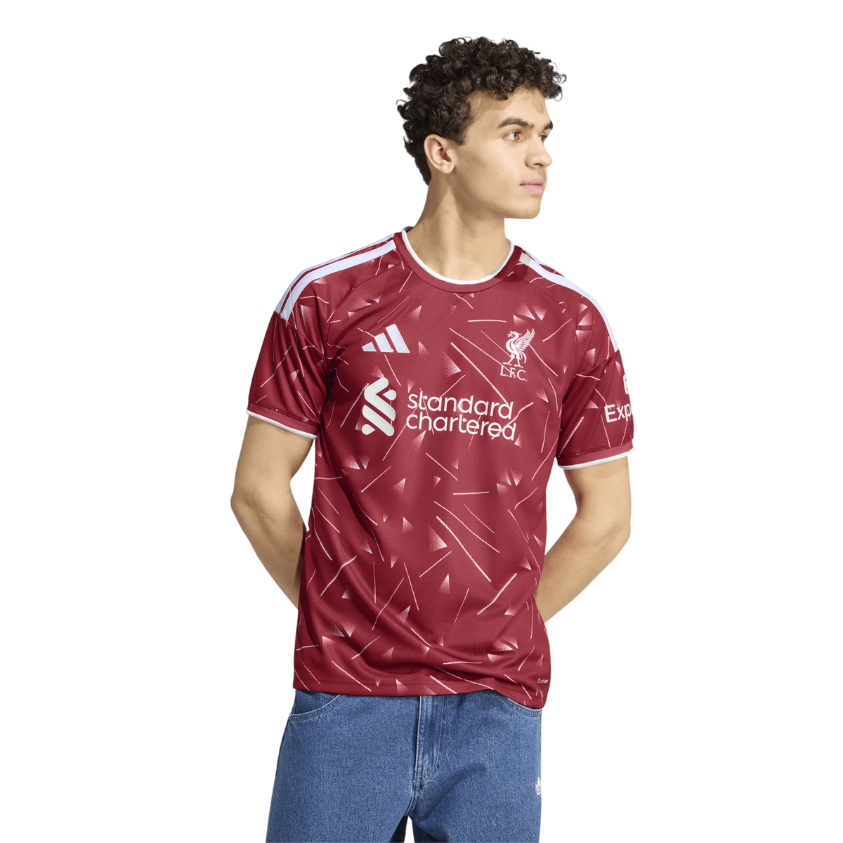 Maillot Liverpool 2026/27 domicile — porté