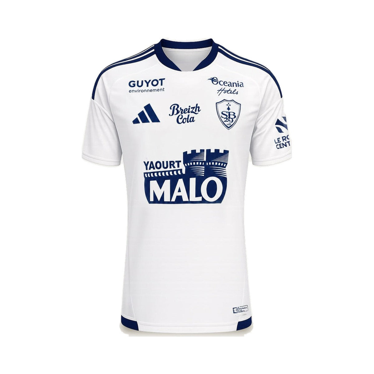 Maillot Brest 2026/27 extérieur — vue de face