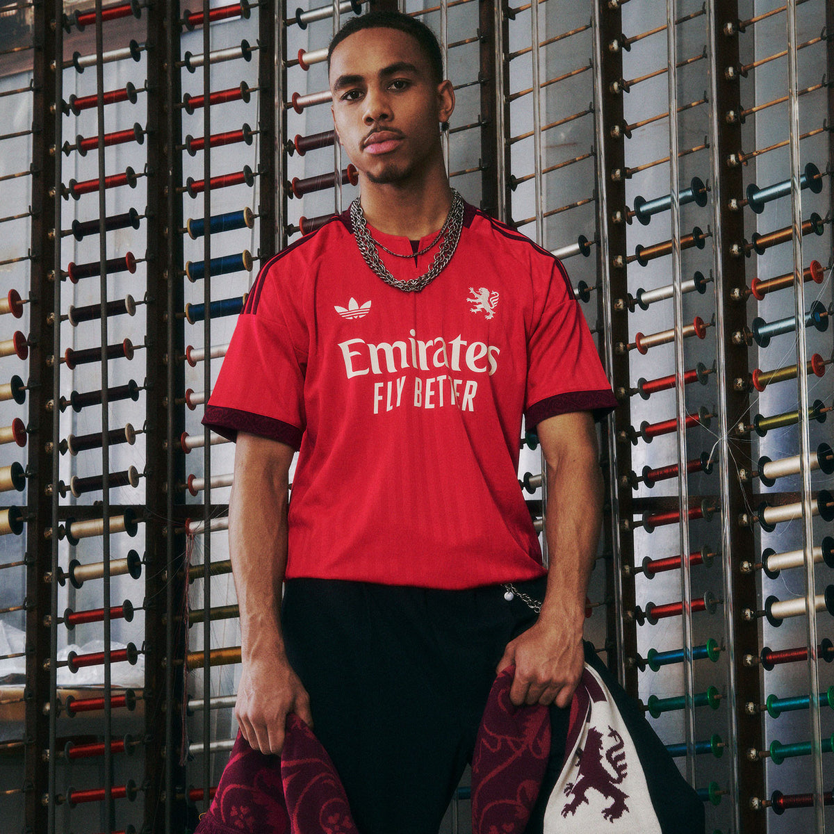 Maillot Olympique Lyonnais 2026/27 extérieur — porté