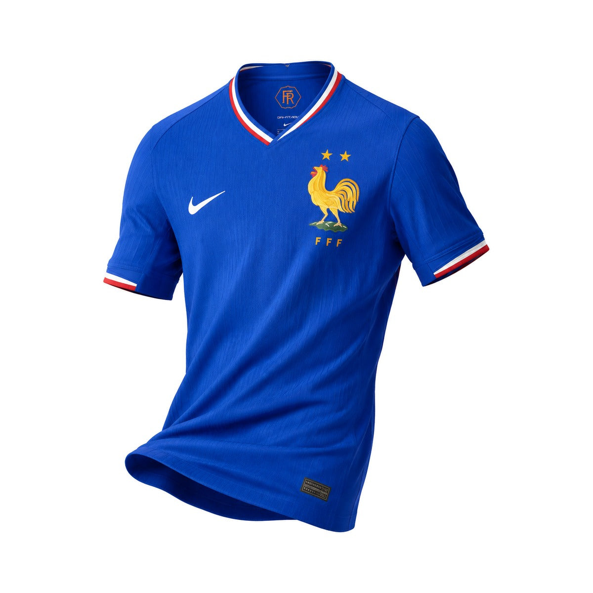 Maillot des Bleus 2026 domicile vue de trois quarts