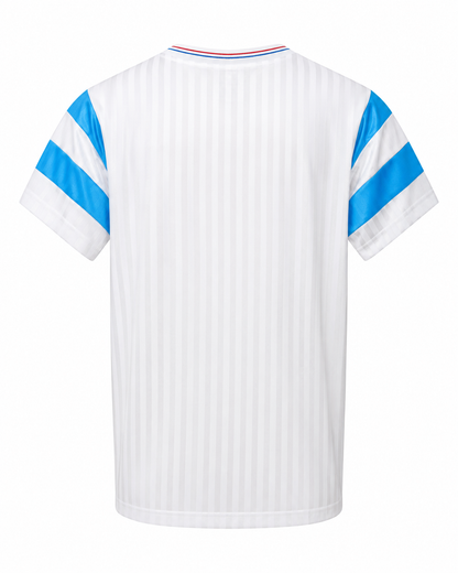 Maillot Marseille 1990 1991 rétro vue arrière