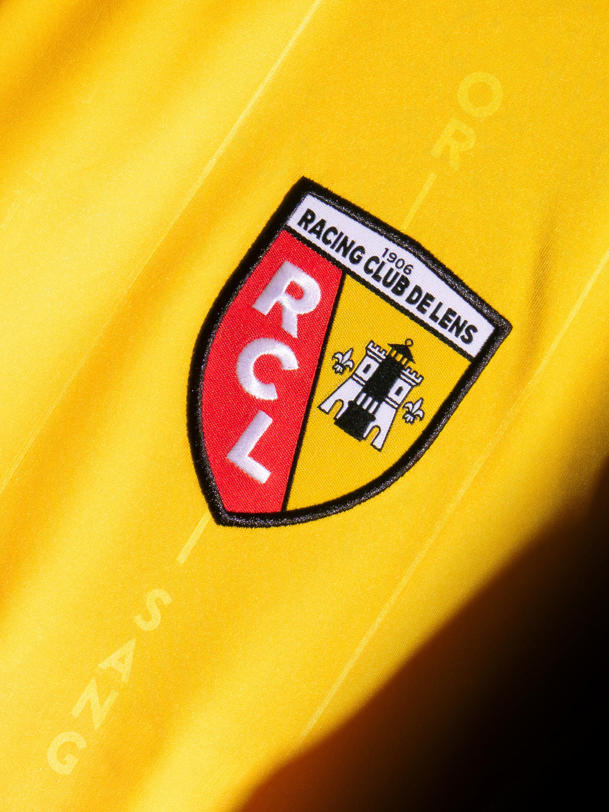 Maillot RC Lens 2026/27 domicile — visuel de détail
