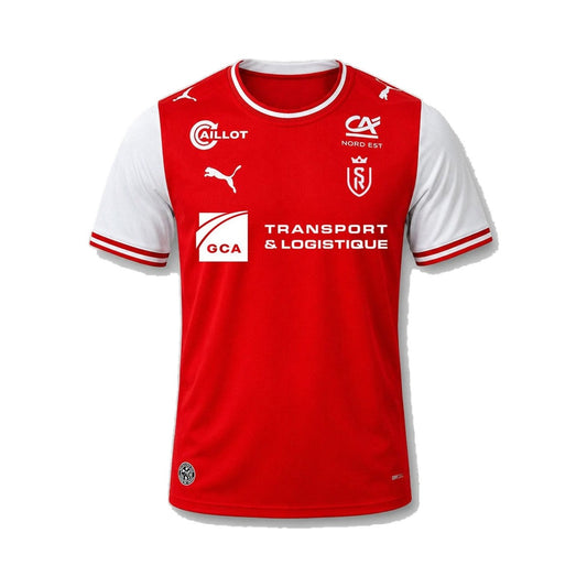 Maillot Stade de Reims 2026/27 domicile — vue de face