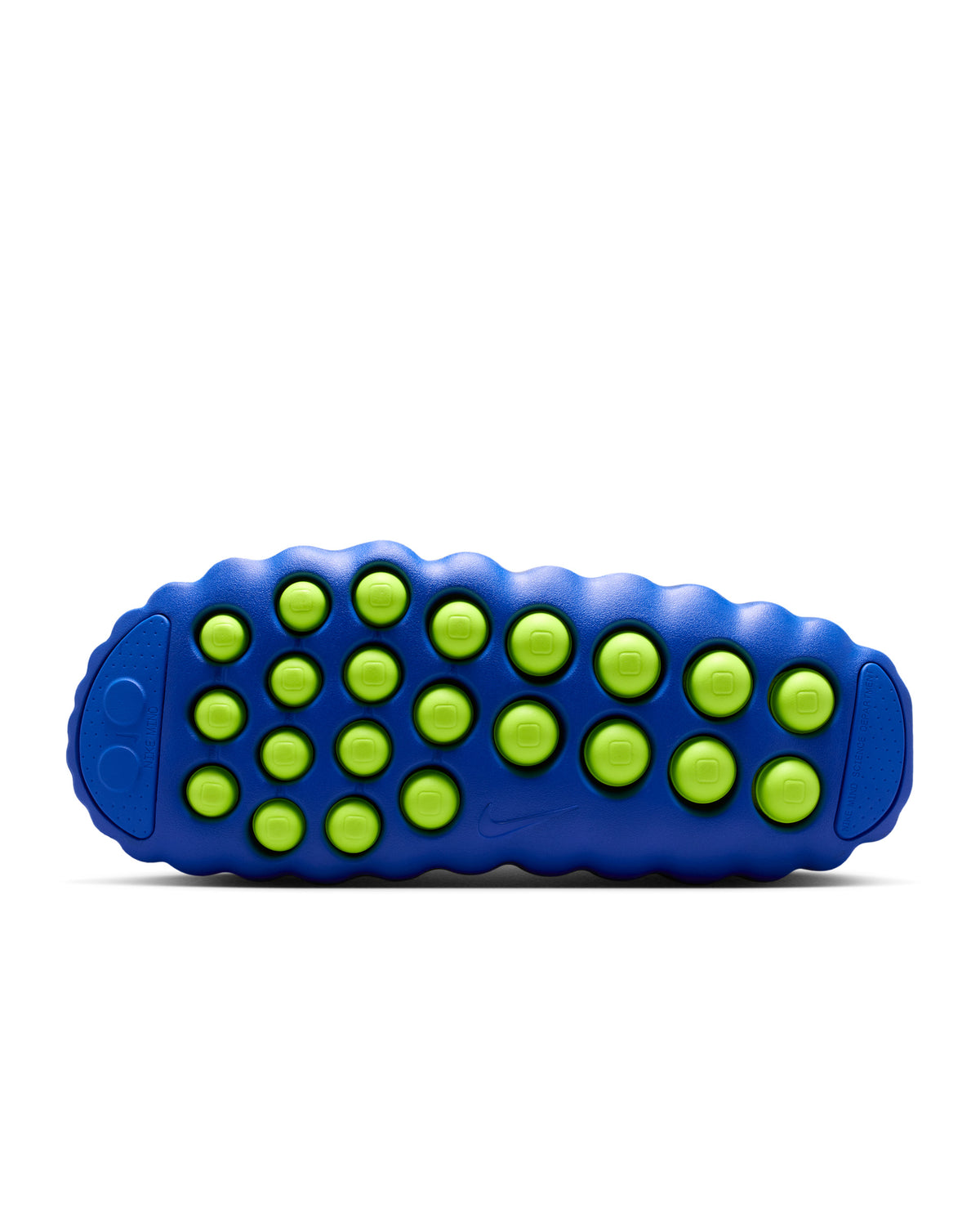 Nike Mind 001 Flyknit Hyper Royal – semelle et points de pression