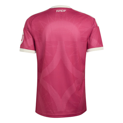 Maillot Real Madrid 2026/27 third rose — vue de dos