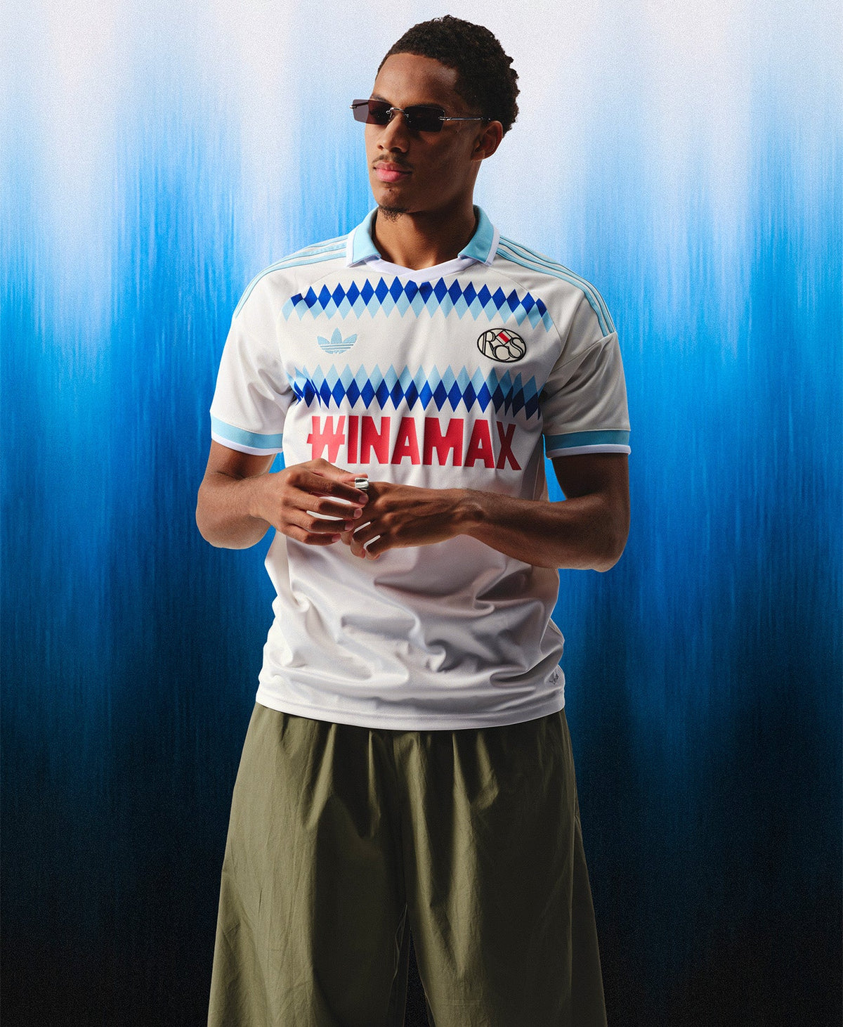 Maillot RC Strasbourg 2026/27 extérieur — porté
